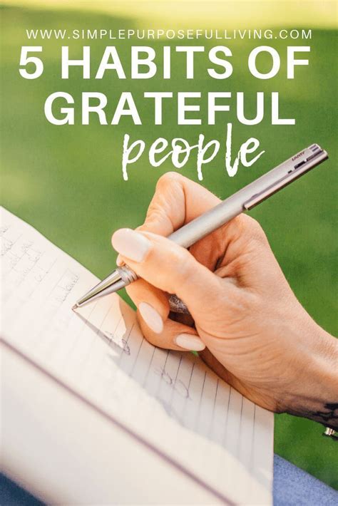 Try these 5 habits of grateful people and see how an attitude of ...