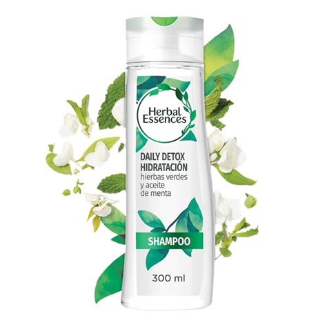 Shampoo Herbal Essences Hierbas Verdes Y Aceite De Menta 300 Ml Walmart
