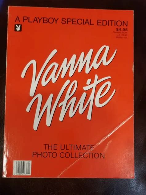 Vintage A Playboy Special Edition Vanna White The Ultimate Photo