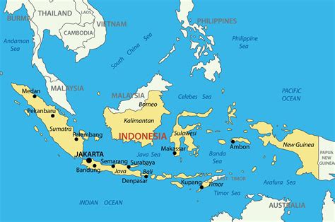 Karta Indonesien Indonesien Politische Karte Europa Karta