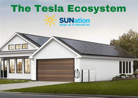 Tesla Ecosystem The Future Of Sustainable Homes Sunation Energy