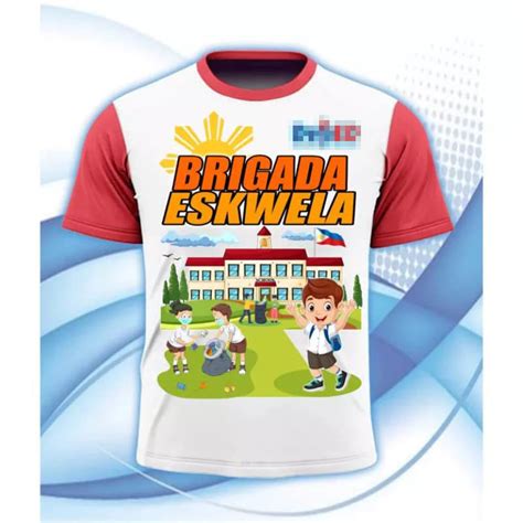 2023 New Full Sublimation Brigada Eskwela T Shirts 2 Shopee Philippines