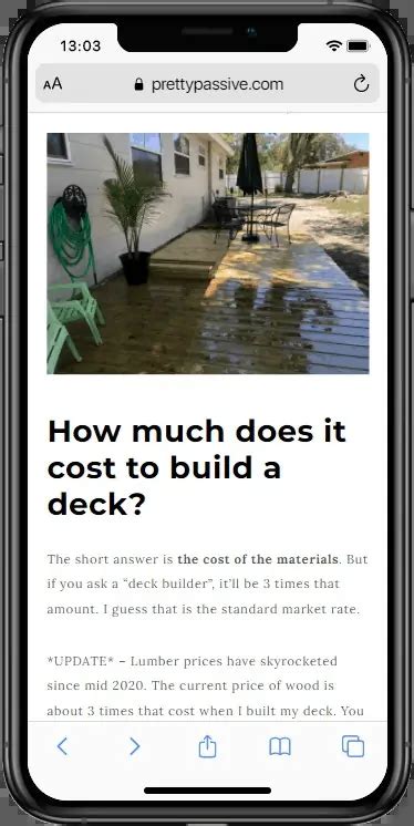 11 Free Floating Deck Plans Free Mymydiy Inspiring Diy Projects