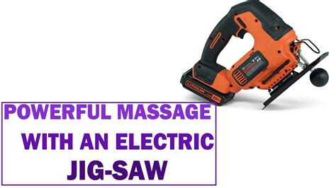 How To Make A Powerful Deep Tissue Massager With A Jig Saw Youtube