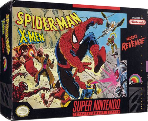 Spider Man X Men Arcades Revenge Details Launchbox Games Database