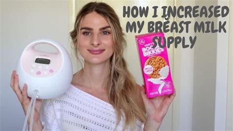 How I Increased My Breast Milk Supply First Time Mum Youtube