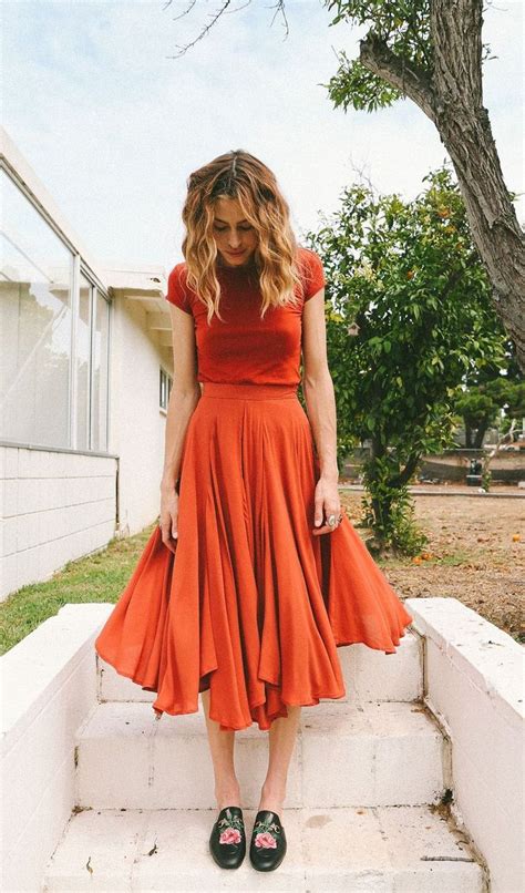 40 Attractive Orange Outfits To Make You Look Young And Fresh Fashion