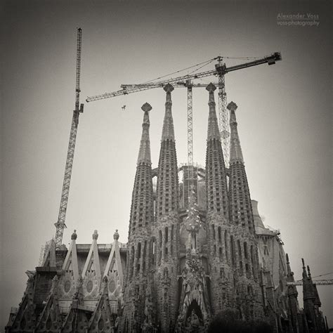 Halfter barcelona schwarz versandkostenfrei liefern lassen! Analoge Schwarzweiss-Fotografie: Barcelona - Sagrada ...