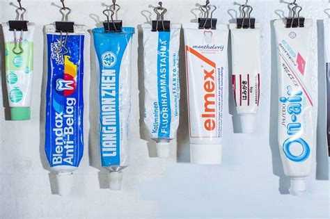 A New York Designer Relishes The Universal Look Of Toothpaste Tubes Wsj