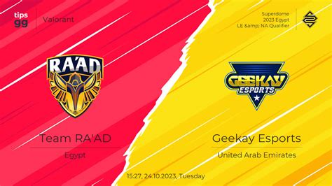 Team Raad Vs Geekay Esports 24102023 At Superdome 2023 Egypt