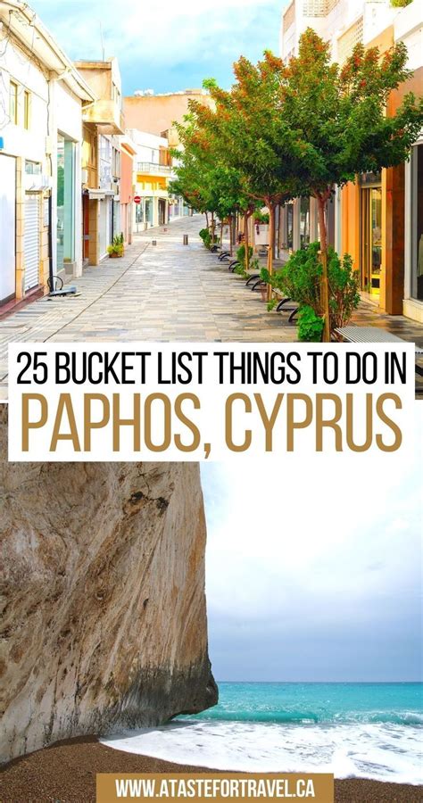 25 Bucket List Things To Do In Paphos Cyprus Travel Tips For Europe
