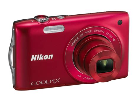 Nikon Coolpix S3300 16 Mp Digital Camera With 6x Zoom Nikkor Glass Lens