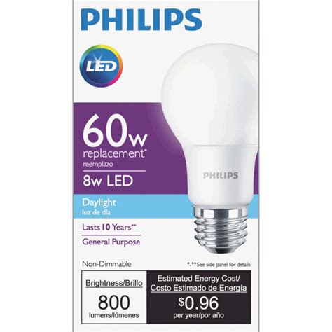 Philips A19 Medium Led Light Bulb