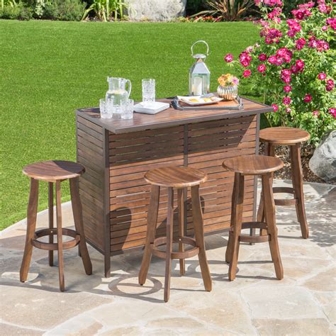 Our Best Patio Furniture Deals Home Bar Sets Outdoor Wood Bar
