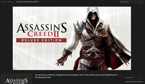 Seems Like Assassin S Creed Ii Deluxe Edition Will Be Another Surprise