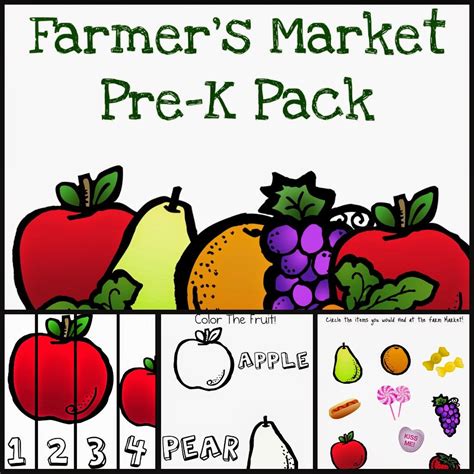 Free Farmers Market Printables
