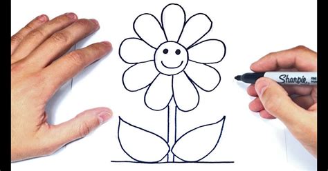 35 Ideas Para Como Dibujar Flores Faciles Y Bonitas Alyshia Kanters