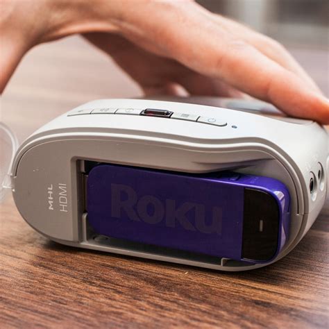 3m Roku Mp300 Streaming Mobile Projector On Behance