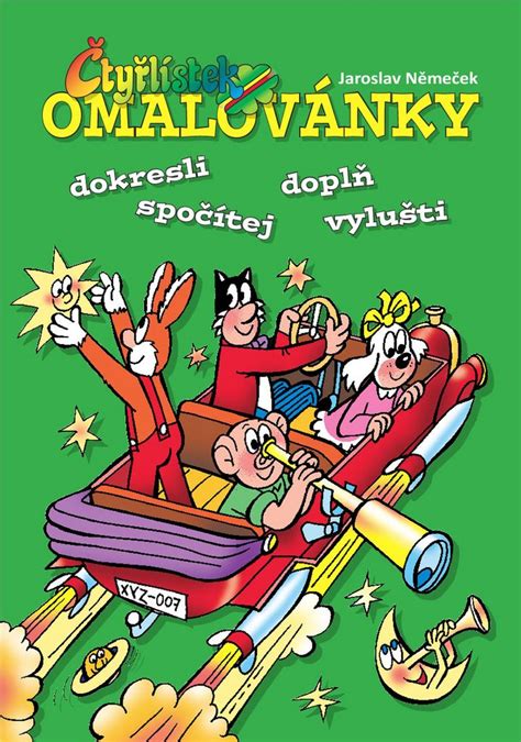Omalovánky Čtyřlístek KNIHCENTRUM.cz