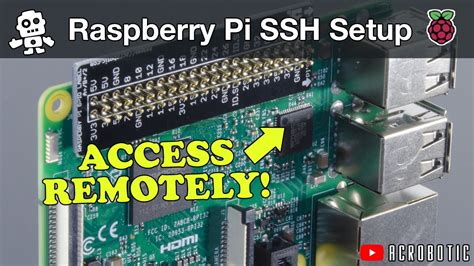 Raspberry Pi 4 SSH Setup With And Without Monitor Keyboard Headless