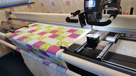 Using your embroidery machine to quilt large or small projects is totally possible and not difficult! Bernina Q24 Longarm Quilting Machine Small Frame 9 ...