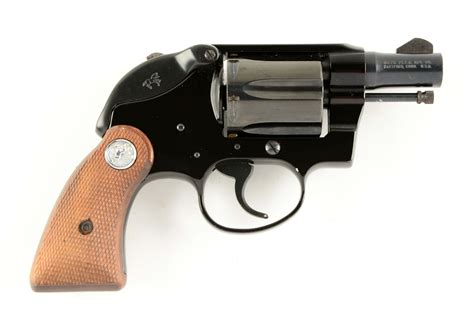 Lot Detail M Colt Agent Double Action Revolver