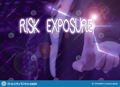 Text Sign Showing Risk Exposure Conceptual Photo The Quantified