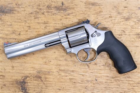 Smith And Wesson Model 686 357 Mag Police Trade In Revolver 6 Inch
