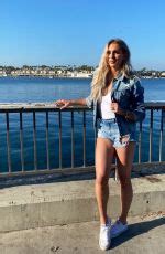 Charlotte Flair In Double Denim Instagram Photos Hawtcelebs