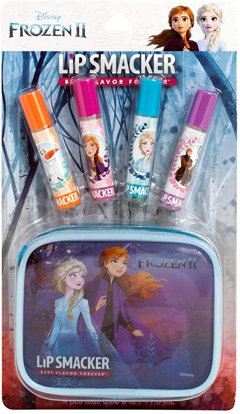 lip smacker holiday 2019 4 piece frozen ii lip gloss set health and personal care