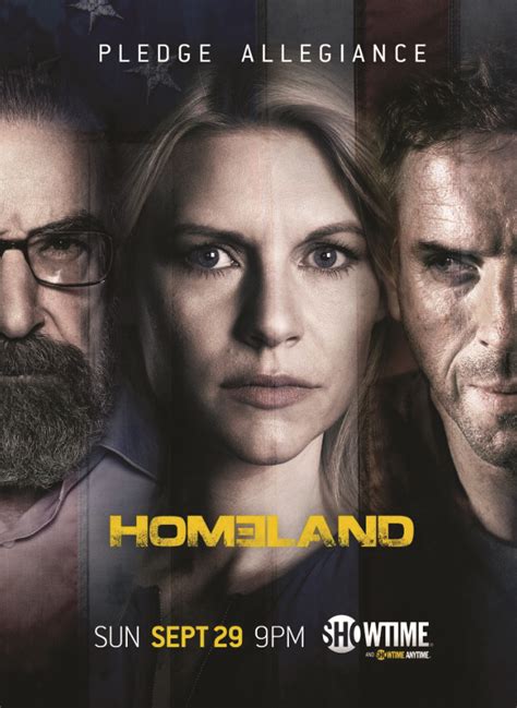 póster promocional de la tercera temporada de homeland actorszone