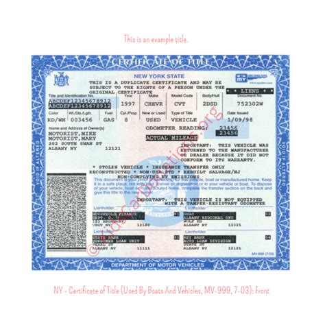 Cars, trucks, and vans model year 1972 or older. New York Vehicle Titles | Kids Car Donations
