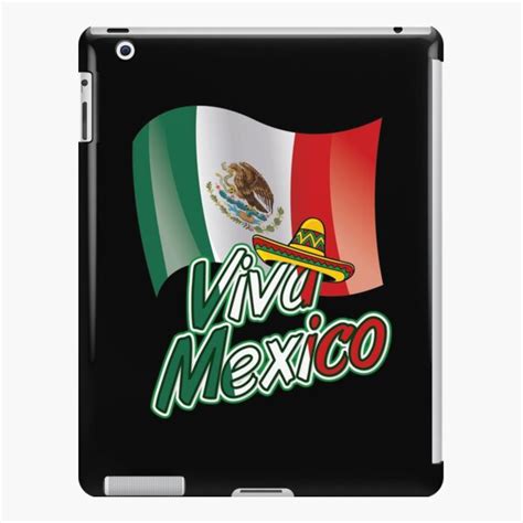 Funda Y Vinilo Para Ipad Camisa De La Bandera Mexicana De Viva M Xico De Funky D Duo Redbubble