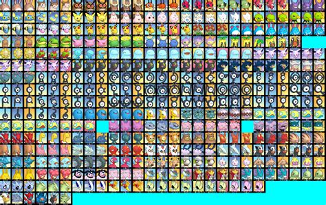 Full Sheet View Pokemon Super Mystery Dungeon Generation 2 Npcs