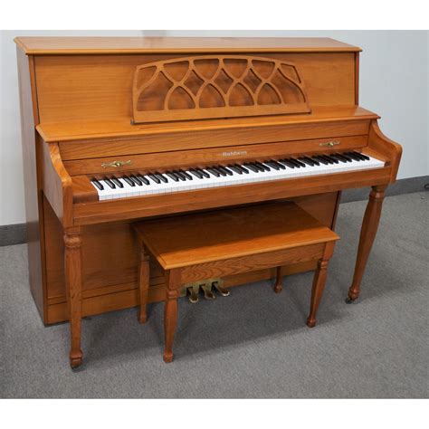 Baldwin Upright Piano Ltd Oak Finish Jim Laabs Music Store