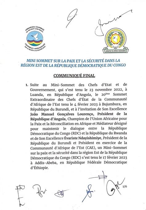 Stanis Bujakera Tshiamala on Twitter RDC Communiqué signé notamment