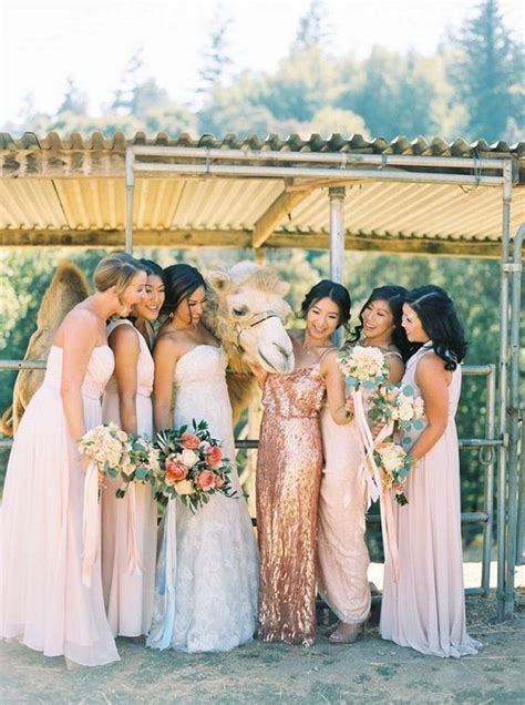 The Maid Of Honor Wearing A Different Dress Cool Ideas Weddingomania