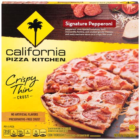 Maybe you would like to learn more about one of these? CALIFORNIA PIZZA KITCHEN Crispy Thin Crust Frozen Pizza ...