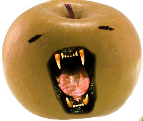 Creepy Apple By Darksoul909 On Deviantart
