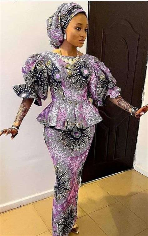 40 Nigerian Ankara Skirt And Blouse Styles For Ladies 2023 2024