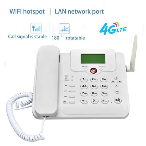 4g Lte Router Gsm Volte Landline Modem 4g Wifi Router With Sim Card