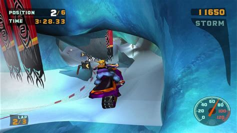 Sled Storm Ps2 Pcsx2 Snowmobile Racing Game Second Race 2 On