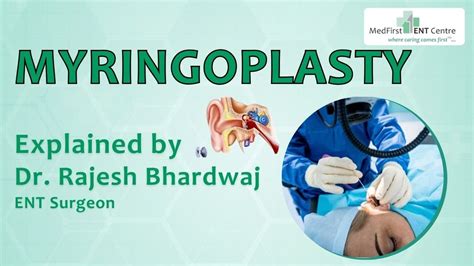 Myringoplasty By Dr Rajesh Bhardwaj Earsurgery Eardrum कान के पर्दे