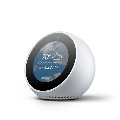 Amazon Introduces The Echo Spot An Alarm Clock With A 25 Inch Screen