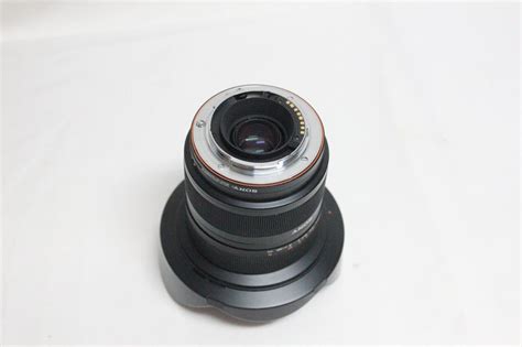 Sony Dt Sal1118 11 18mm F45 56 Lens With Hood Ebay
