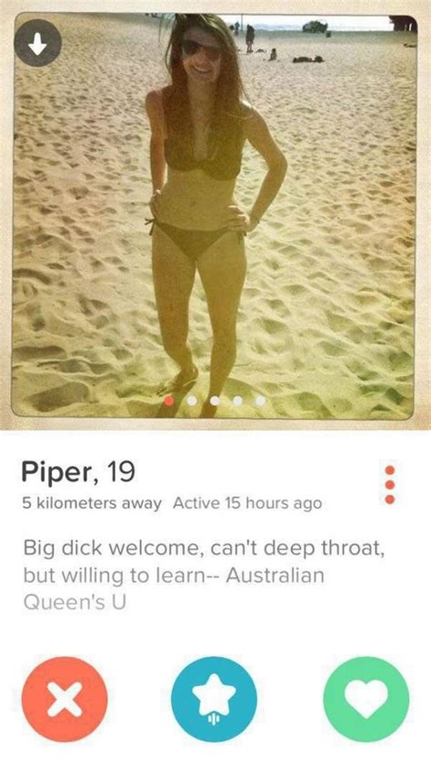 Tinder S Rudest Profiles Revealed From X Rated Bios To Very Revealing Photos Hot World Report