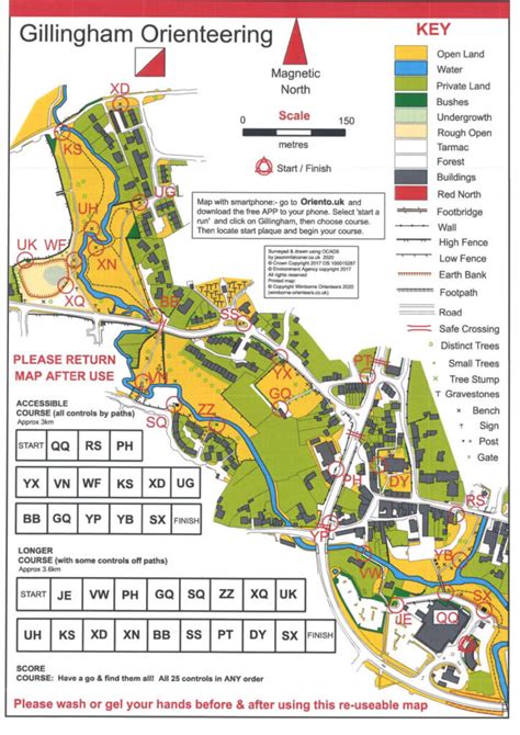 New Orienteering Course Unveiled In Gillingham Gillingham Town Council