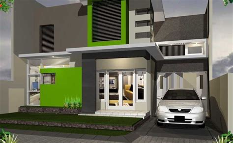 Gambar desain dan model ruko minimalis modern. Gambar Rumah Minimalis Tampak Depan Samping Belakang ...