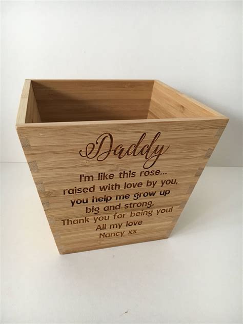 We did not find results for: Personalised Fathers Day wooden engraved plant pot - gift ...