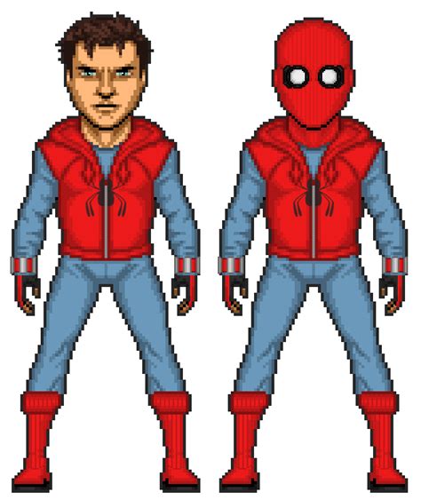 Peter Parker Spider Man By Pixelprince2k99 On Deviantart Peter